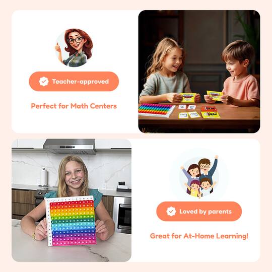 The Fidget Game Multiply & Divide Fidget Mat